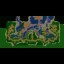 Dual Line War v1.1 - Warcraft 3 Custom map: Mini map