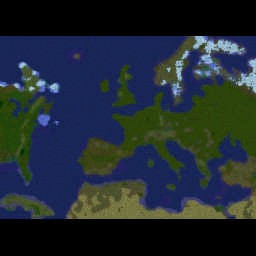 EaW Zombies 1.6H Horror Edition - Warcraft 3: Mini map