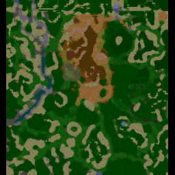 Farmer vs. Hunter! ver. 4.8 - Warcraft 3: Mini map