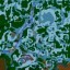 Farmer vs Hunter - Snowy Ice Warcraft 3: Map image