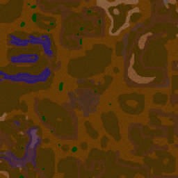 Fel Orc Peon Survival 3.2b - Warcraft 3: Mini map