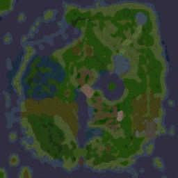 Fight Of Characters - Japan v0.1 - Warcraft 3: Mini map