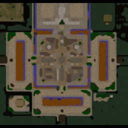 FLAT OF PEACE v.98.9 Final (Best) - Warcraft 3: Mini map