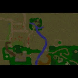 Forest Hero Survival 2.6 - Warcraft 3: Mini map