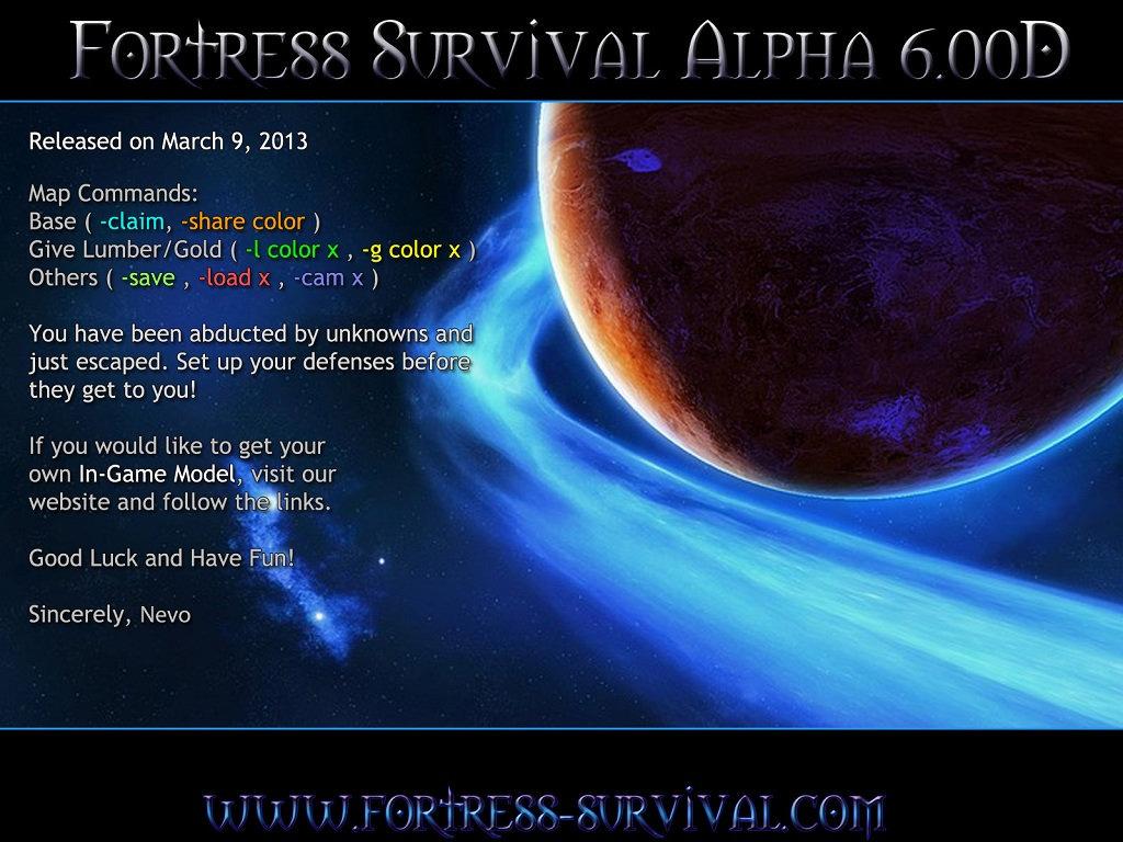 Fortress Survival Alpha 6.00d - Warcraft 3: Custom Map avatar
