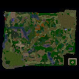 HangOut Defence VIIIc - Warcraft 3: Mini map