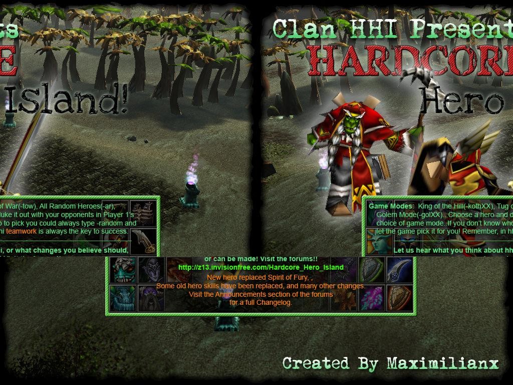 Hardcore Hero Island v.43 - Warcraft 3: Custom Map avatar