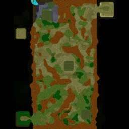 Hardcore Hero Island v.43 - Warcraft 3: Mini map