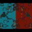 Hell Vs. Heaven Scarred Arena v1.1 - Warcraft 3 Custom map: Mini map