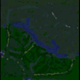 IMBA 3.86b AI EN - Warcraft 3: Mini map