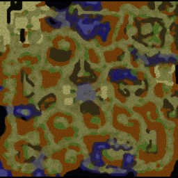 IslandDefenseRMKrv1.01 - Warcraft 3: Mini map
