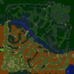 JotA Allstars v2.21 - Warcraft 3: Mini map