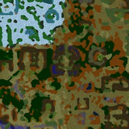 JP3 Survival *New* - Warcraft 3: Mini map