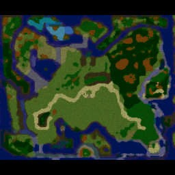 Jurasic Park V1.4 - Warcraft 3: Mini map