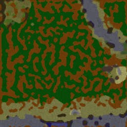 Jurassic Park 0 - Warcraft 3: Mini map