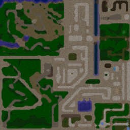 Jurassic Park: Facility v1.0 - Warcraft 3: Mini map