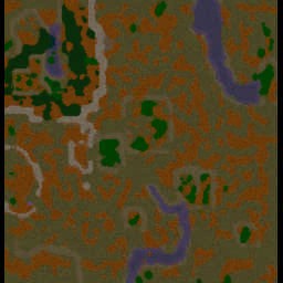 Jurassic Park: HFB 2 Final - Warcraft 3: Mini map