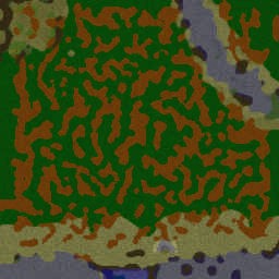Jurassic Park Survival: N - Warcraft 3: Mini map