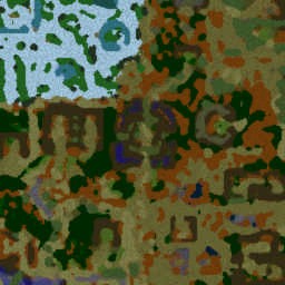 Jurassic Park Survival SE v1.2 - Warcraft 3: Mini map