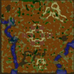 JurassicPark Survival v0.9 - Warcraft 3: Mini map