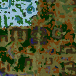 Jurassic Park Survival EE v6.4 - Warcraft 3: Mini map