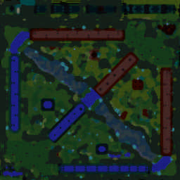 LoK II v9.0 AI - Warcraft 3: Mini map