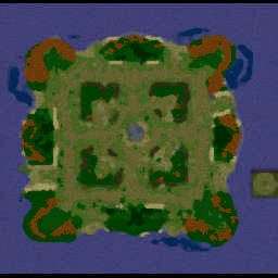 Lost Island 3C  v1.0b - Warcraft 3: Mini map