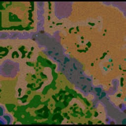 Midwars v1.2b - Warcraft 3: Mini map