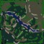 Mini Dota V1 - Warcraft 3 Custom map: Mini map