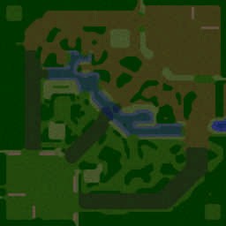 Mini Dota v1 - Warcraft 3: Mini map