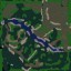 Mini Dota V1.5A - Warcraft 3 Custom map: Mini map
