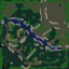 Mini Dota V1.5B - Warcraft 3 Custom map: Mini map