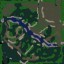 Mini Dota(New) - Warcraft 3 Custom map: Mini map