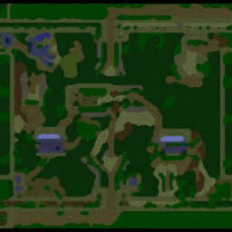 Mirana Wars v 9.0 - Warcraft 3: Mini map