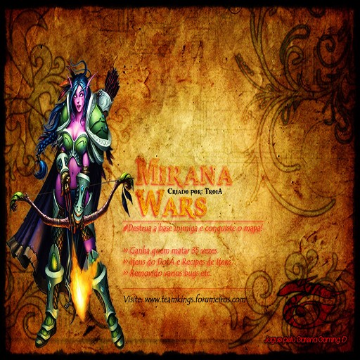 Mirana Wars v6.0b (BR) - Warcraft 3: Custom Map avatar