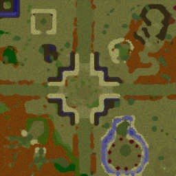 Moo Moo v2.0 Rebirth - Warcraft 3: Mini map