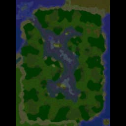 Moonglade [Dota's Melee Map] v2.02 - Warcraft 3: Mini map