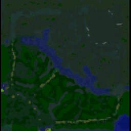 My DotA Allstars v0.22 - Warcraft 3: Mini map