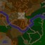 Mythology Wars v1.2 - Warcraft 3 Custom map: Mini map