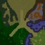 Naga vs Demon vs Night Elf - 03.01 - Warcraft 3 Custom map: Mini map