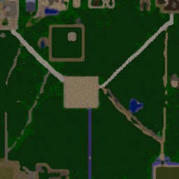 Naruto Shippuuden World - Warcraft 3: Mini map