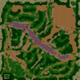 Nasa Mala Original Best version 3.2 - Warcraft 3: Mini map