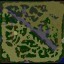Neon Defense Wars - Warcraft 3 Custom map: Mini map