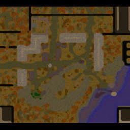 Obrona Caerholme 1.8.7a - Warcraft 3: Mini map
