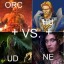 OrcsUnd vs HumNElves NEW Warcraft 3: Map image