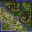 Panda Fighters v3.3(1)RUS.w3x - Warcraft 3 Custom map: Mini map