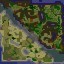 Panda Fighters v3.34RUS.w3x - Warcraft 3 Custom map: Mini map