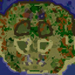 Panda Fighters v3.35RUS.w3x - Warcraft 3: Mini map