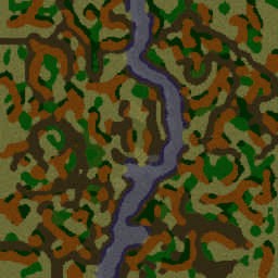 Philippine Jungle Survival 3.9v - Warcraft 3: Mini map