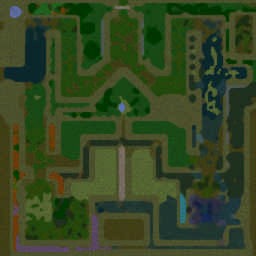 Pokemon Super Defence Red ver 1.2 - Warcraft 3: Mini map